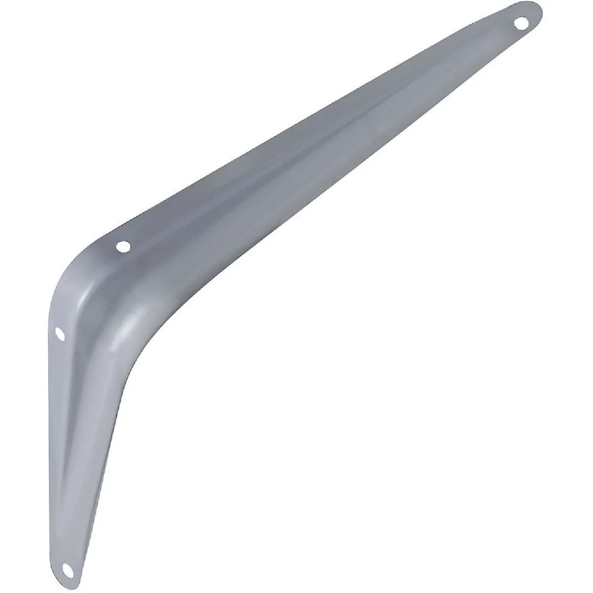 Exclusive National 211 6 In. D. x 8 In. H. Gray Steel Shelf Bracket Responsible