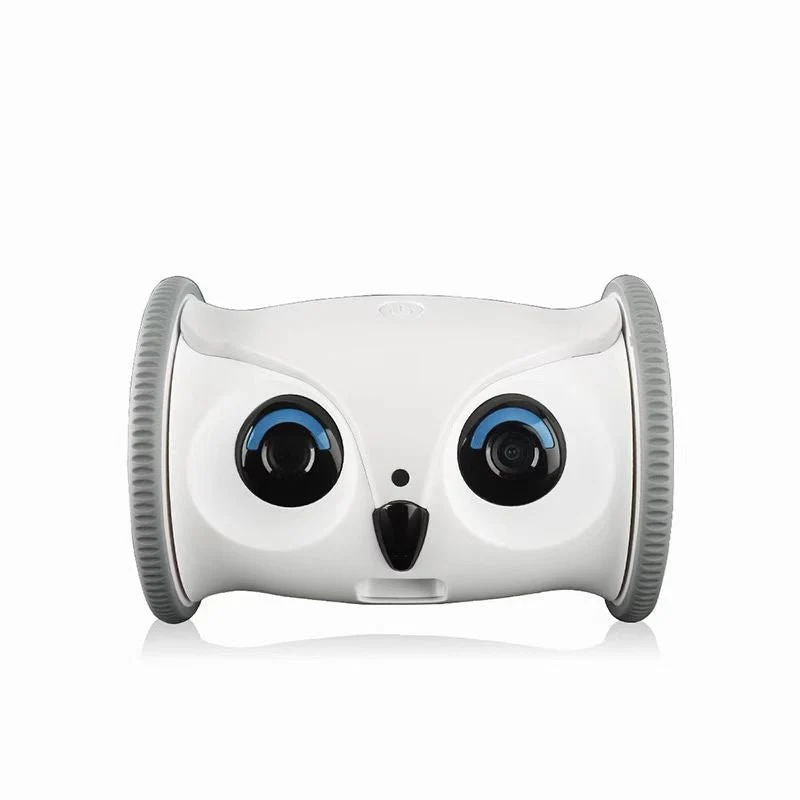 Carefully Designed Whole Automatic Smart Pet Toy Interactive Owl Robot WIFI with1080P HD Video Camera Cat Dog Pet Supplies Quality