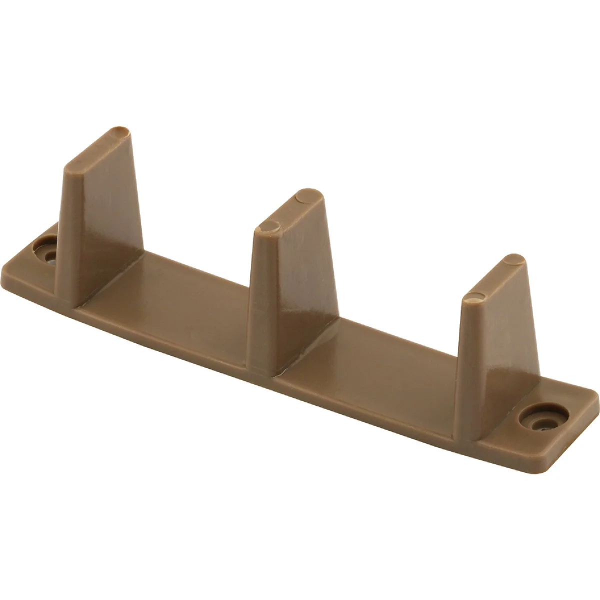 High-Performance Prime-Line 1-1 8 In. Brown Closet Door Floor Guide 2 Count Flexible