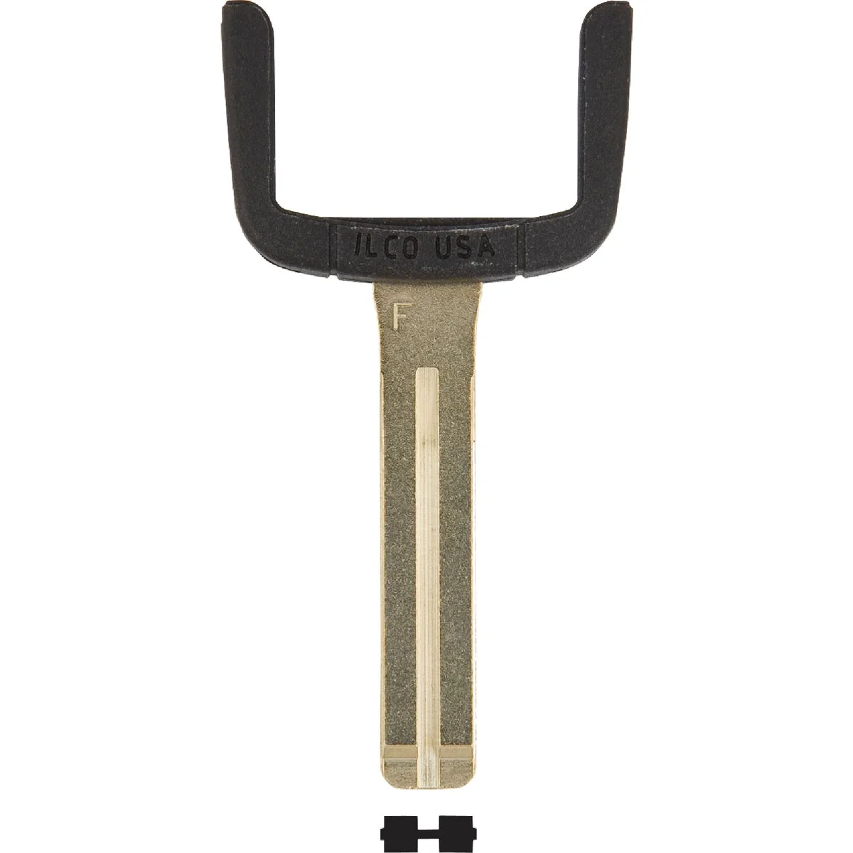 Verified ILCO Toyota EZ Clone Nickel Plated Silver Sidewinder Chip Key Blade Versatile