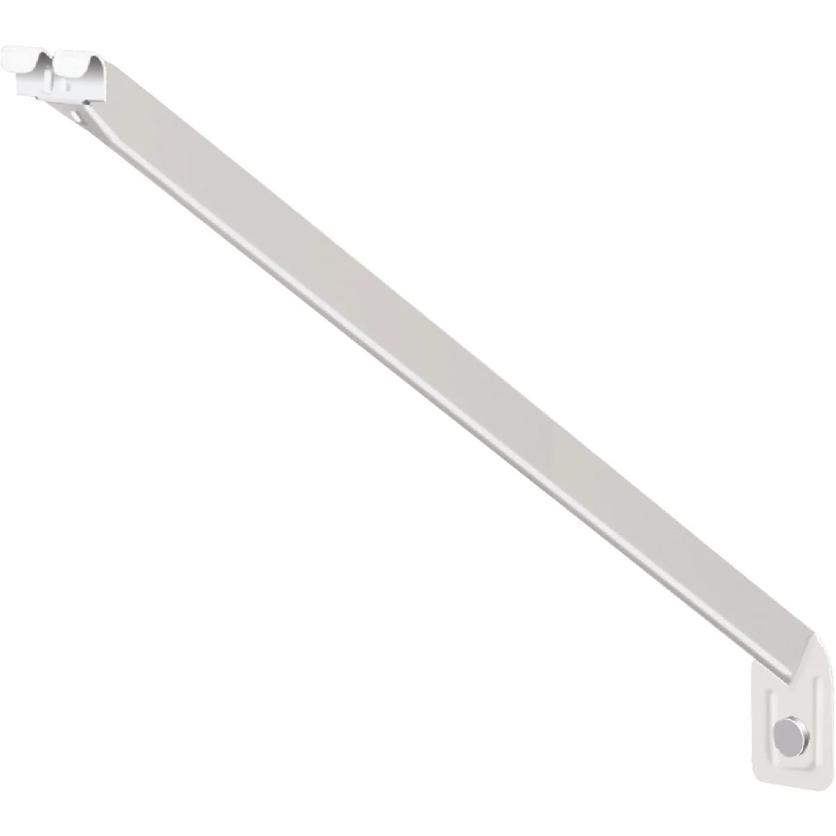 Sophisticated ClosetMaid 16 In. White Shelving Support Bracket High-End