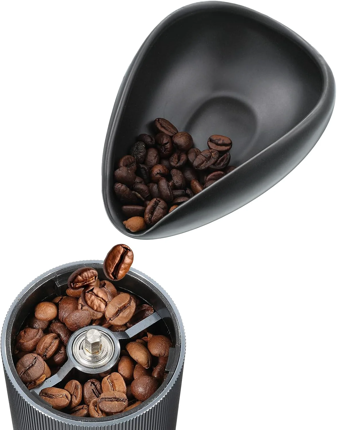 Fast Ceramic Coffee Bean Dosing Cup Coffee Dosing Tray Tea Storage Tray Single Dose Measuring Container for Coffees Beans and Loose Leaf Tea Dosings High-Performance