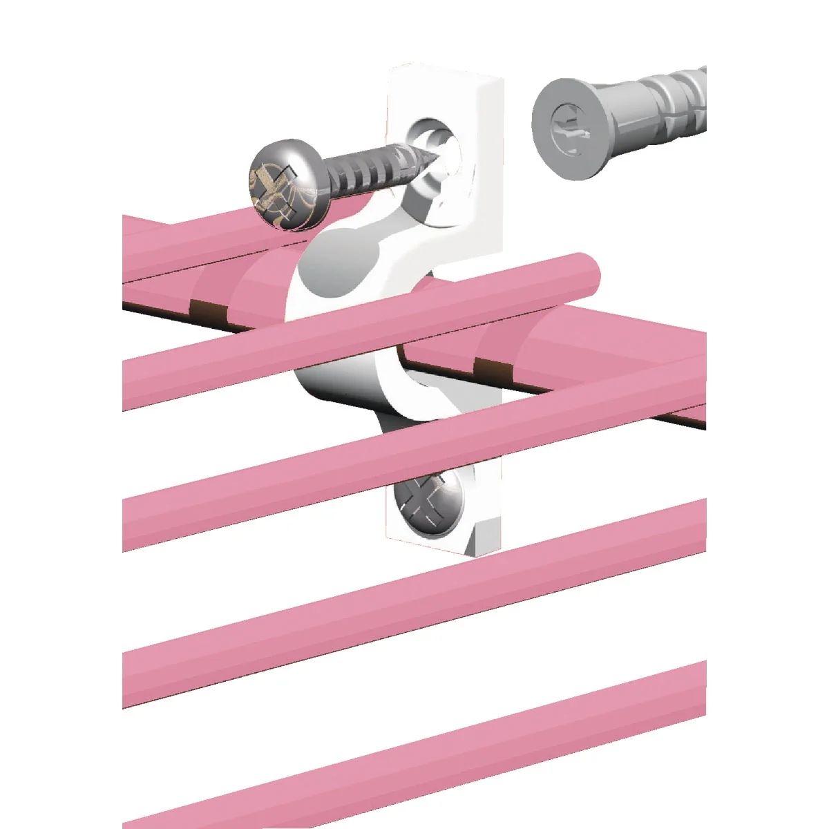 Luxury Closetmaid Concrete Wire Shelf Wall Clip 12 Count Reliable