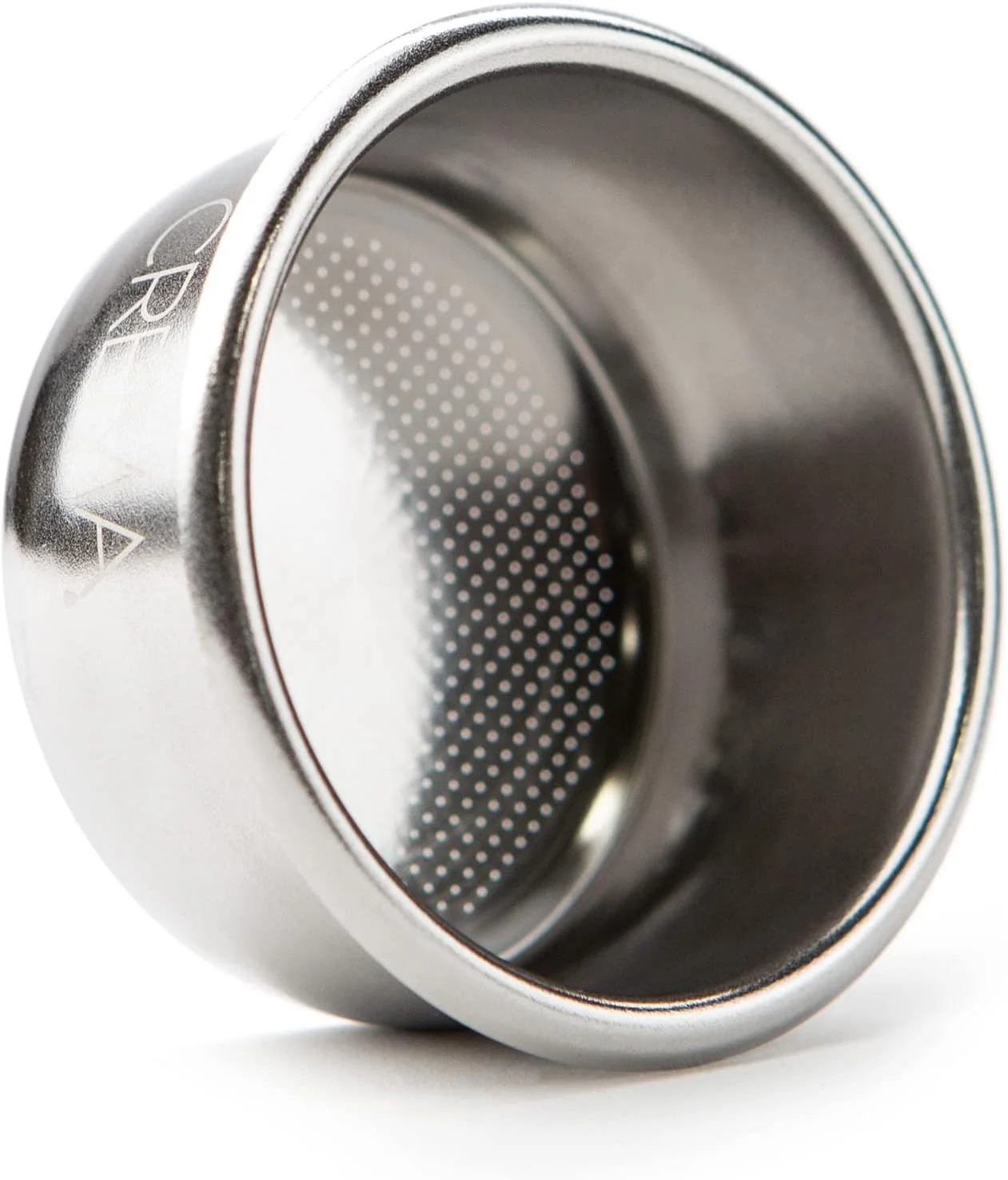 Solid Crema Coffee Products 54mm Filter Basket Triple Shot Non-Pressurized Stainless Steel Basket Compatible with Breville 54mm Portafilters Professional