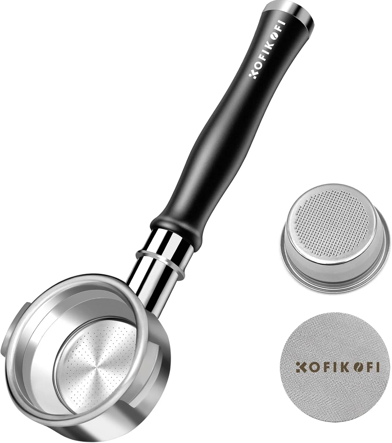 Reusable 58mm Bottomless Portafilter For E61 Flair 58 ECM Rocket Sanremo Synesso Slayer VBM Espresso Machine Effective