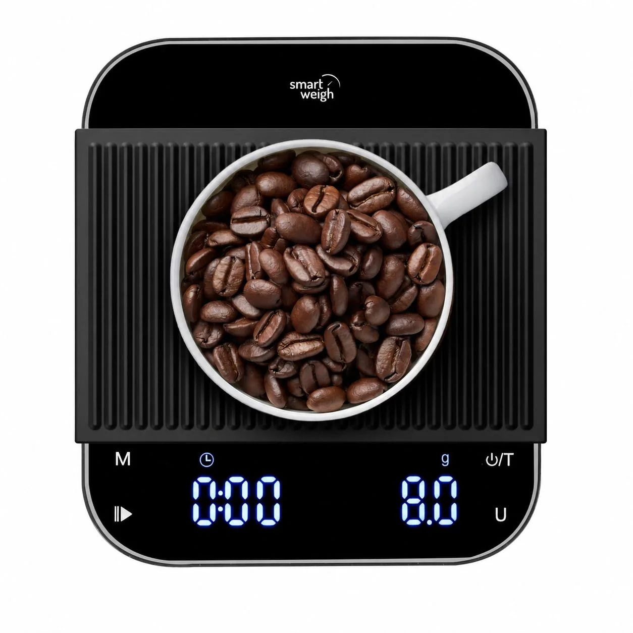 Sophisticated Smart Weigh Coffee Scale with Timer Precision Espresso amp Tea Digital Scale Espresso Machine Accessories for Pour-Over Coffee Travel Food Scale LED Display Rechargeable USB-C – 3kg 0.1g Dependable