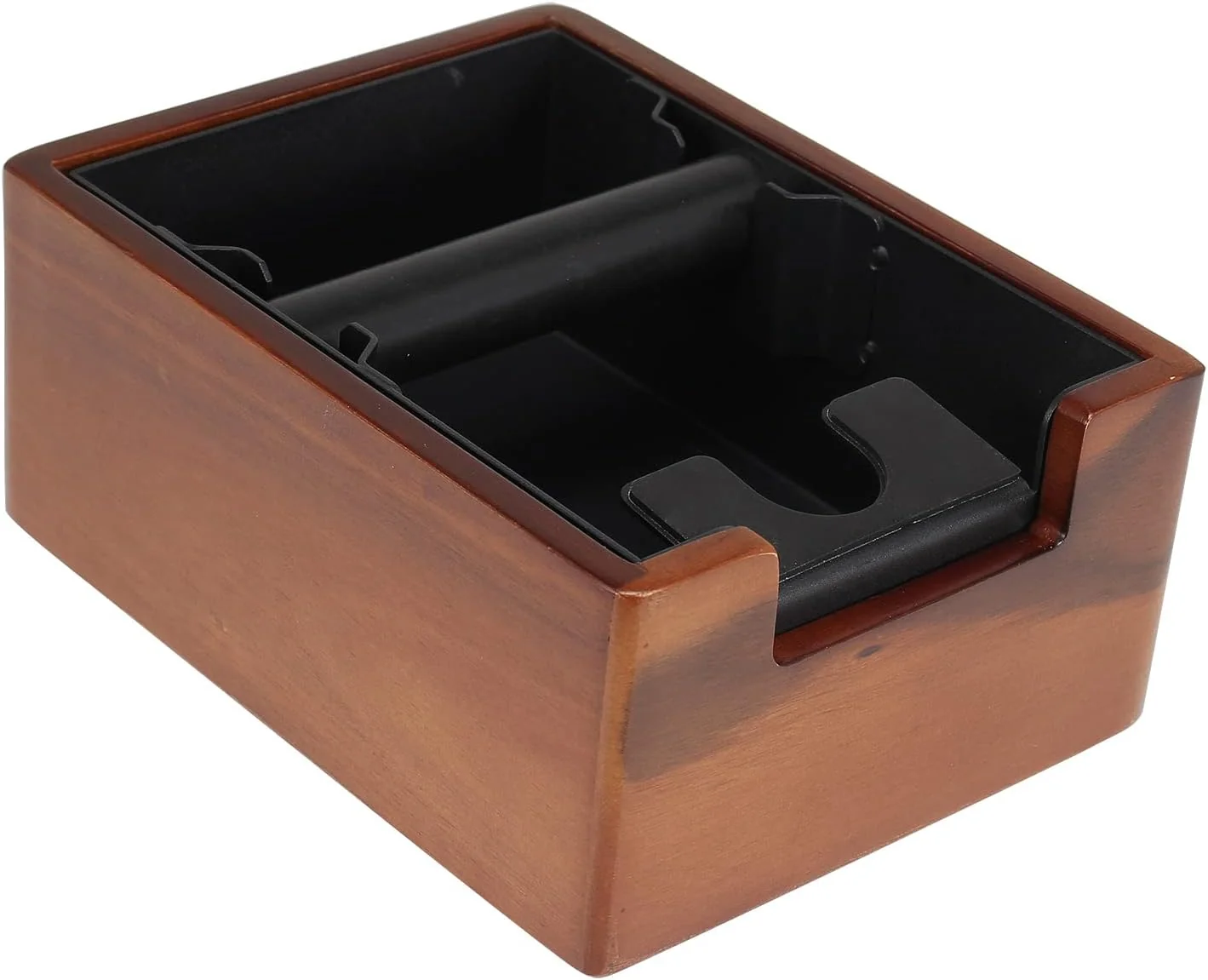 Exclusive Dibtsa Espresso Knock Box with Tamping Station Coffee Grounds Pucks Knock Box and portafilter tamper stand Crafted