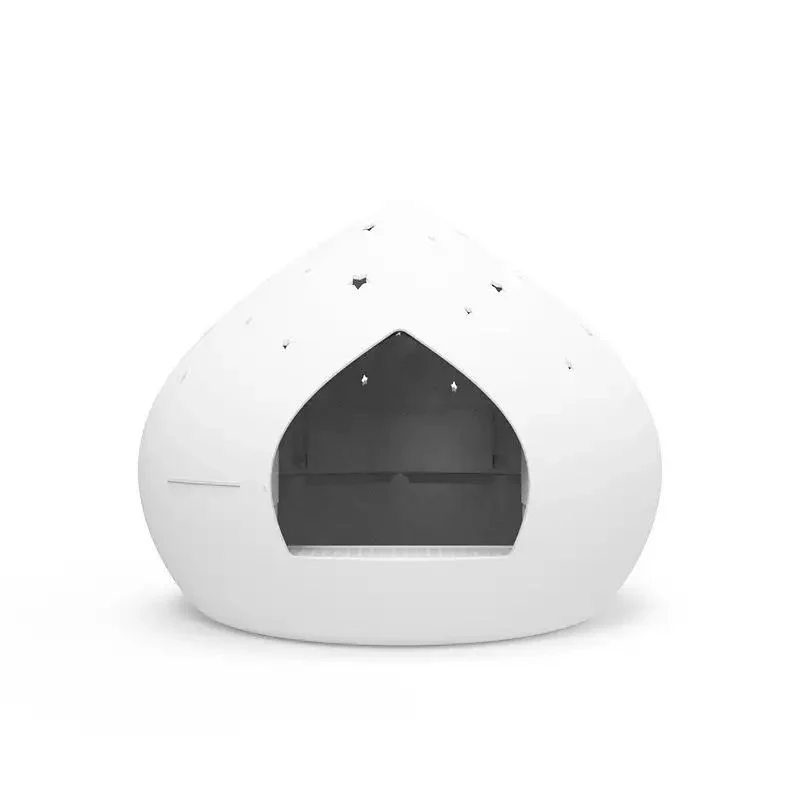 High-Grade Whole Semi-closed USB Charge Constant Temperature Smart Dog Cat Beds Intelligent Plastic Pet Cat Heater House Proven