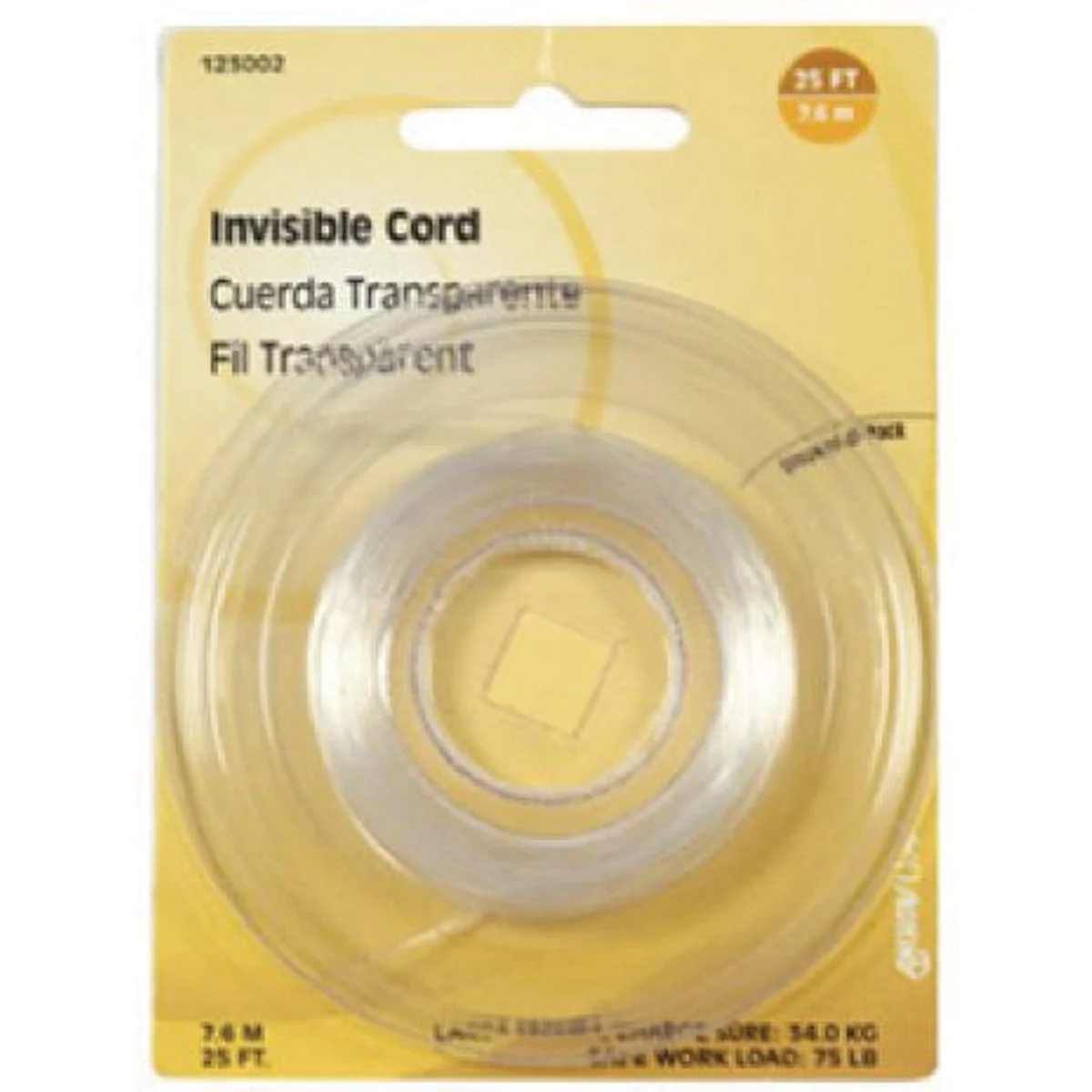 Verified Hillman Anchor Wire 25 Ft. Invisible Cord Professional