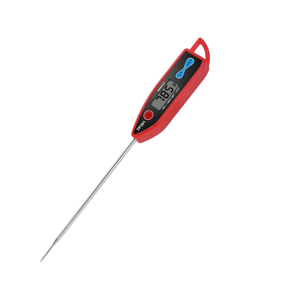 Safe Yacumama Digital Water Thermometer for Liquid Candle Instant Read with Waterproof for Food Meat Milk Long Probe Authentic