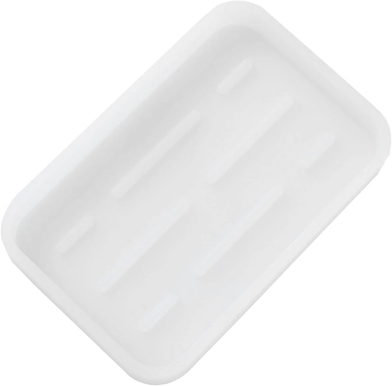 High-Grade MicoYang Silicone Kitchen Sink Organizer Tray for Multiple Usage Easy Clean Sponges Holder for Kitchen Bathroom Counter or Sink Dish Soap Dispenser Scrubber Bottle Cup Ttanslucent 4.9 x 3.2 Enhanced