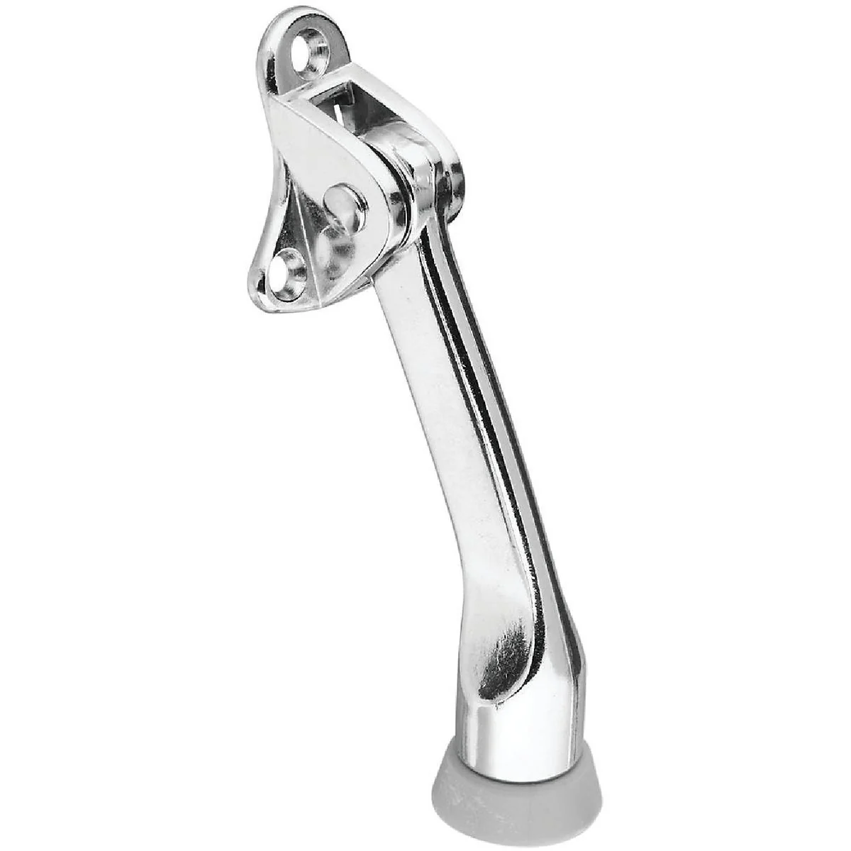 Authentic National V238 4 In. Chrome Kickdown Door Holder Organic