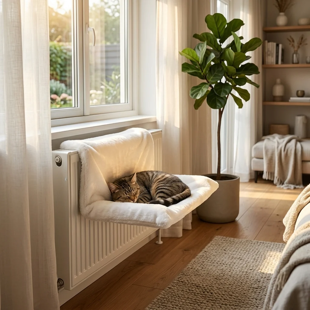 Verified Catvera Radiator Cat Hammock Bed Classic