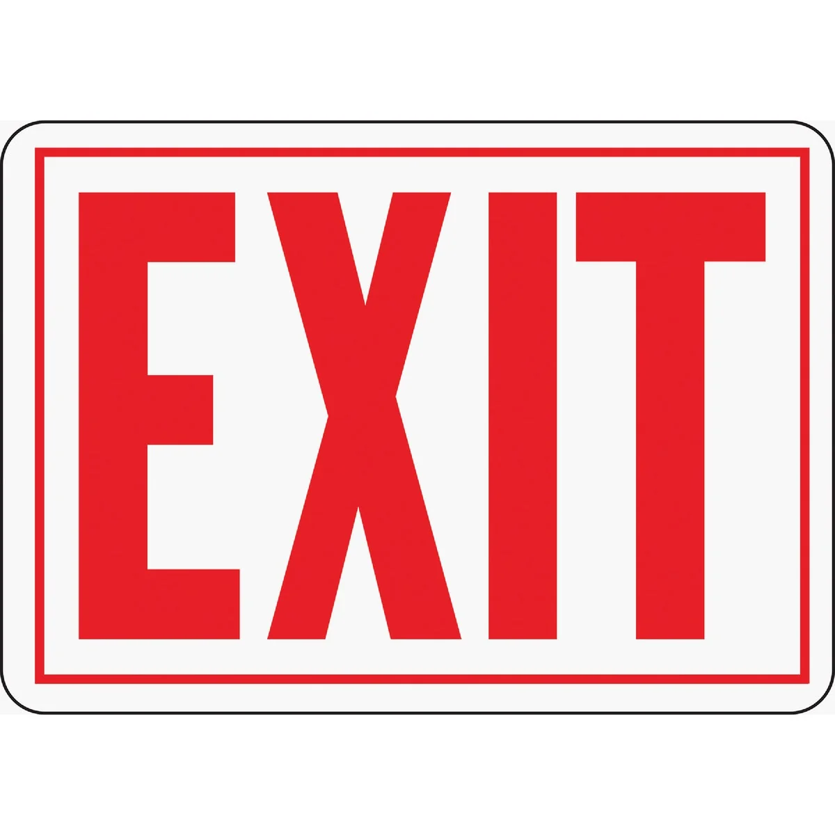 Fast Hy-Ko Aluminum Sign Exit High-Quality