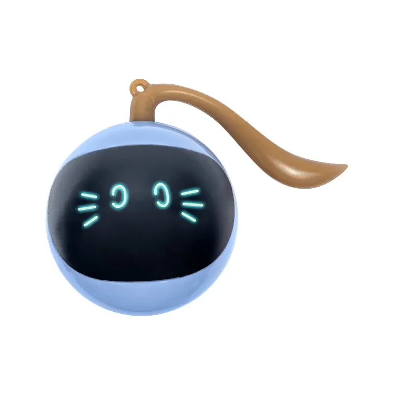 Quality Whole electric pet toy ball intelligent LED electric cat toy automatic cat teasing ball cat dog interactive sports toy Trusted