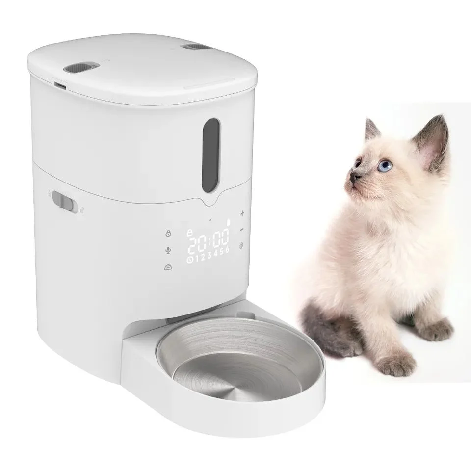 Elegant Factory whole Automatic intelligent timed remote control of pet cat and dog feeder Premium Material