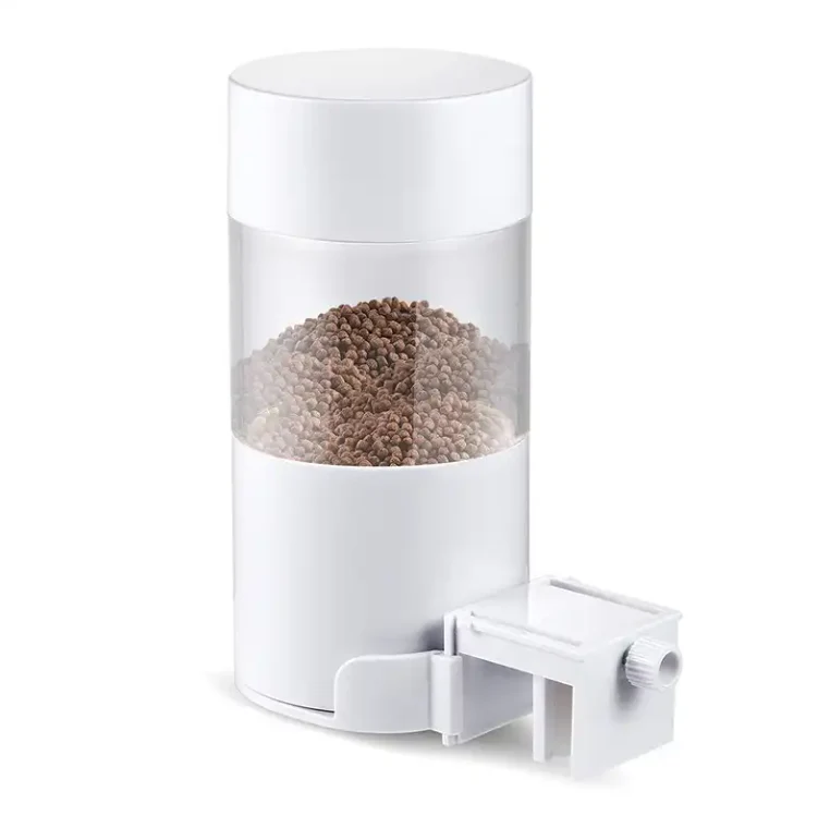 Recyclable Manufacturer Timer Fish Feeder Automatic Fish Feeder Aquarium Accessories Tank Aquarium Smart Fish Feeder 500ml Modern