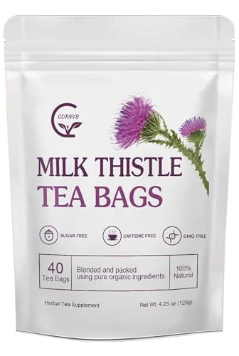 Durable Organic Milk Thistle Tea Bags 40 Count Reliable