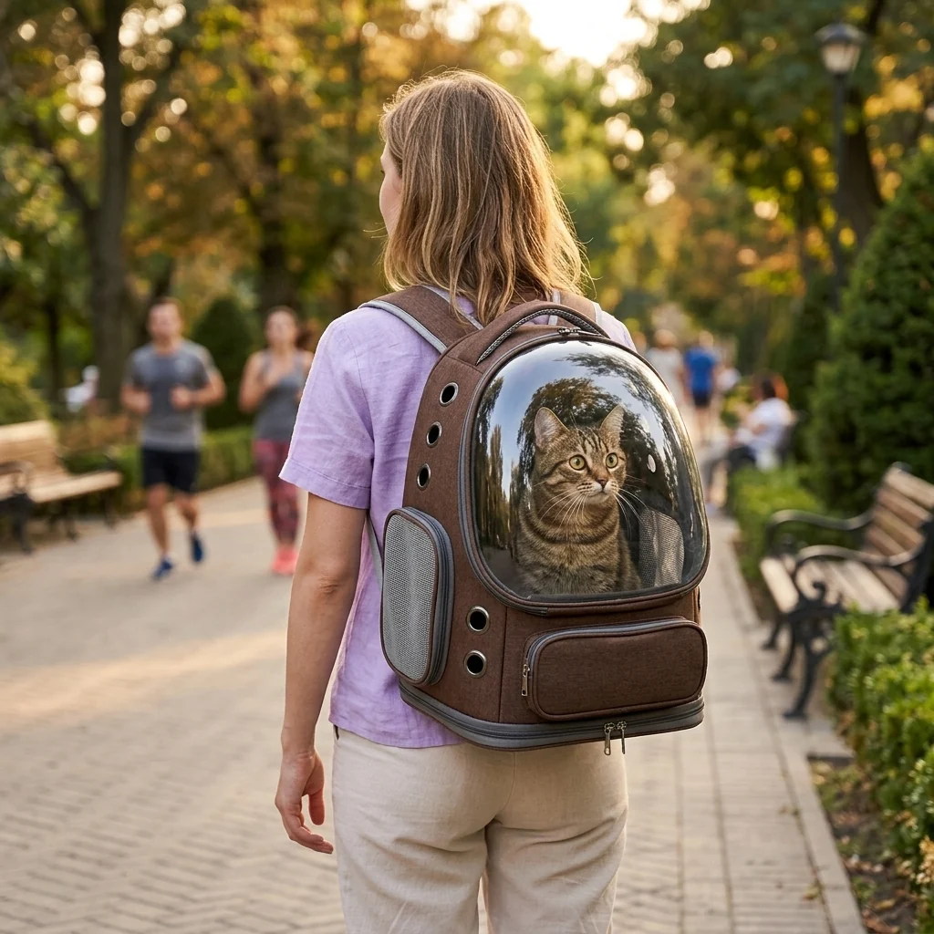 Outstanding Bubble Window Pet Carrier Backpack Artisan