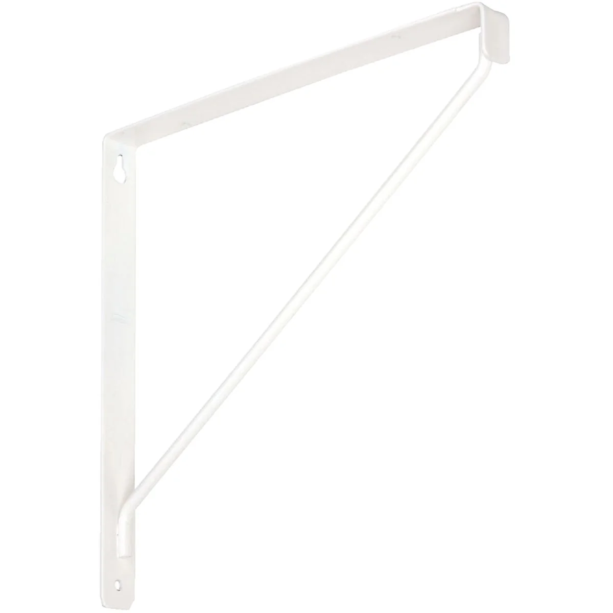 Safe National 207 10-3 8 In. D. x 7-1 32 In. H. White Steel Shelf Bracket Reliable