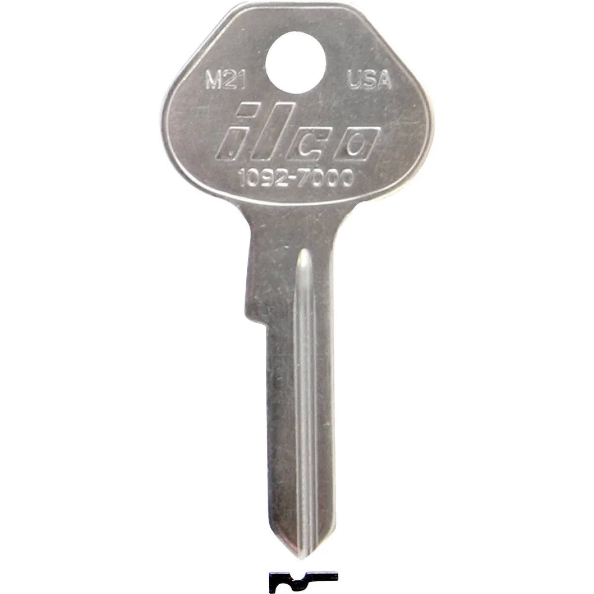 Convenient ILCO Master Nickel Plated Padlock Key M21 10-Pack Exceptional