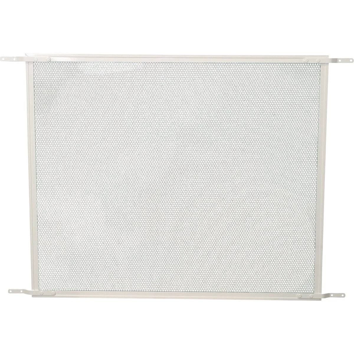 Minimalist Prime Line Make-2-Fit 36 In. White Aluminum Sliding Door Grille Environmentally Friendly