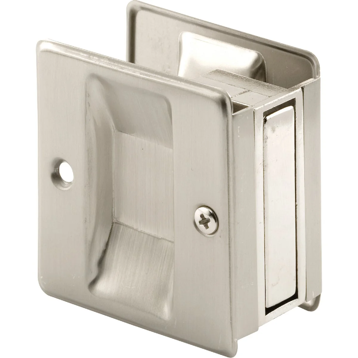 Refined Prime-Line 2-3 4 Satin Nickel Pocket Door Pull Genuine