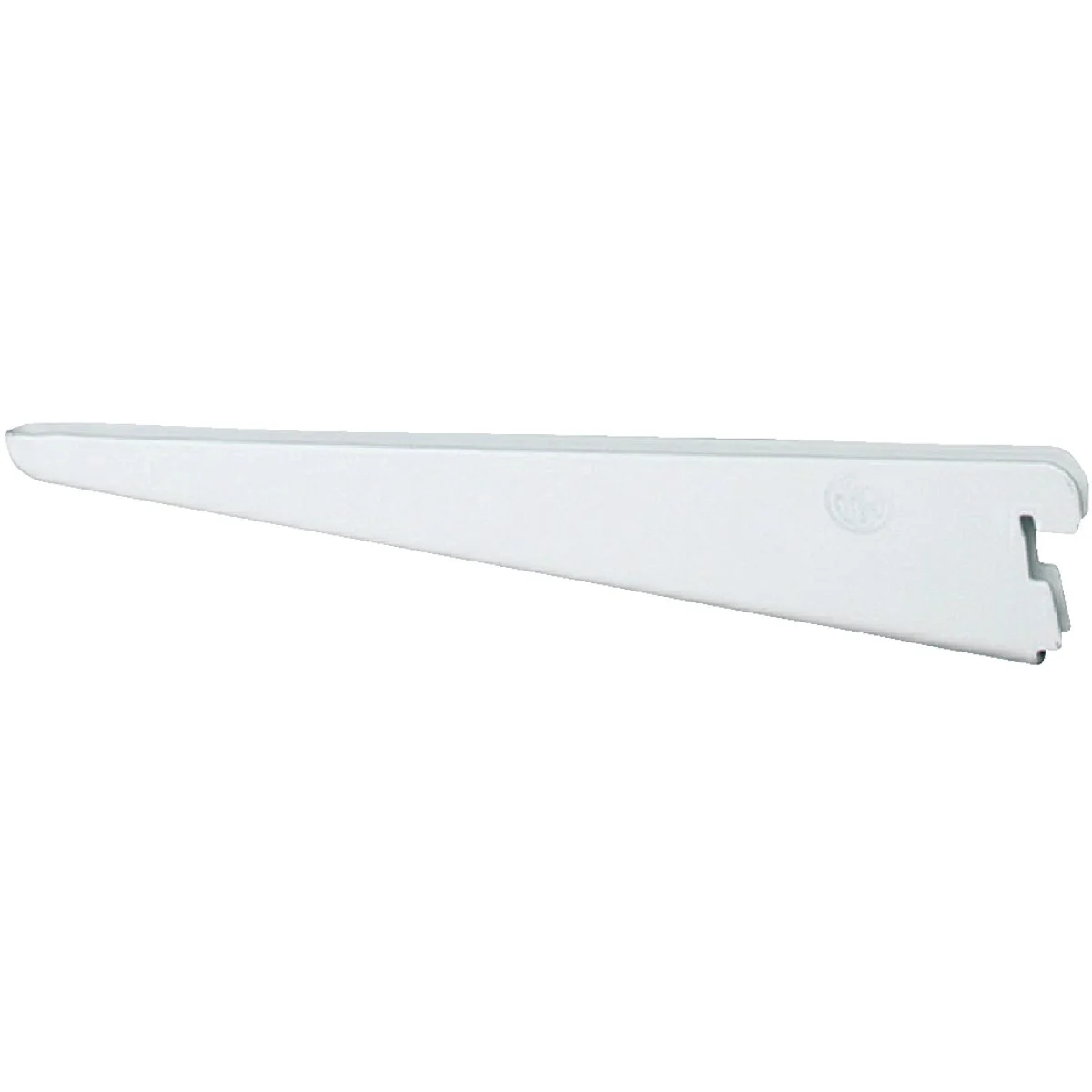 Refined domRail 14-1 2 In. White Twin-Track Shelving Bracket Solid