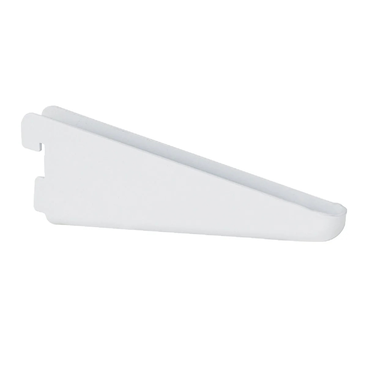Selected domRail 6-1 2 In. White Twin-Track Shelving Bracket User-Friendly