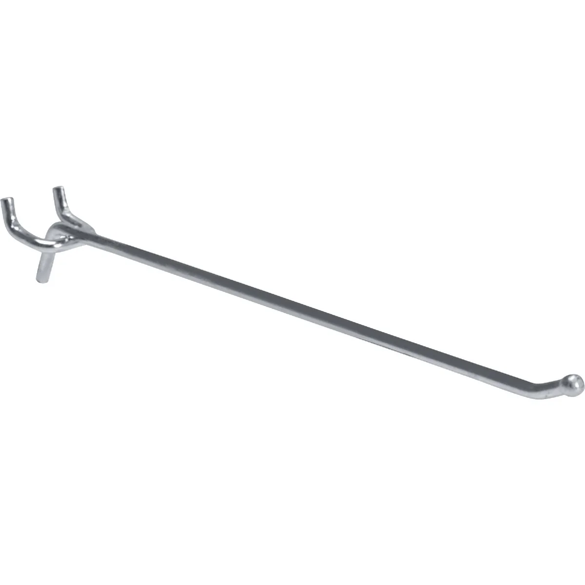 Comfortable 10 In. Ball Tip End Straight Pegboard Hook Flexible