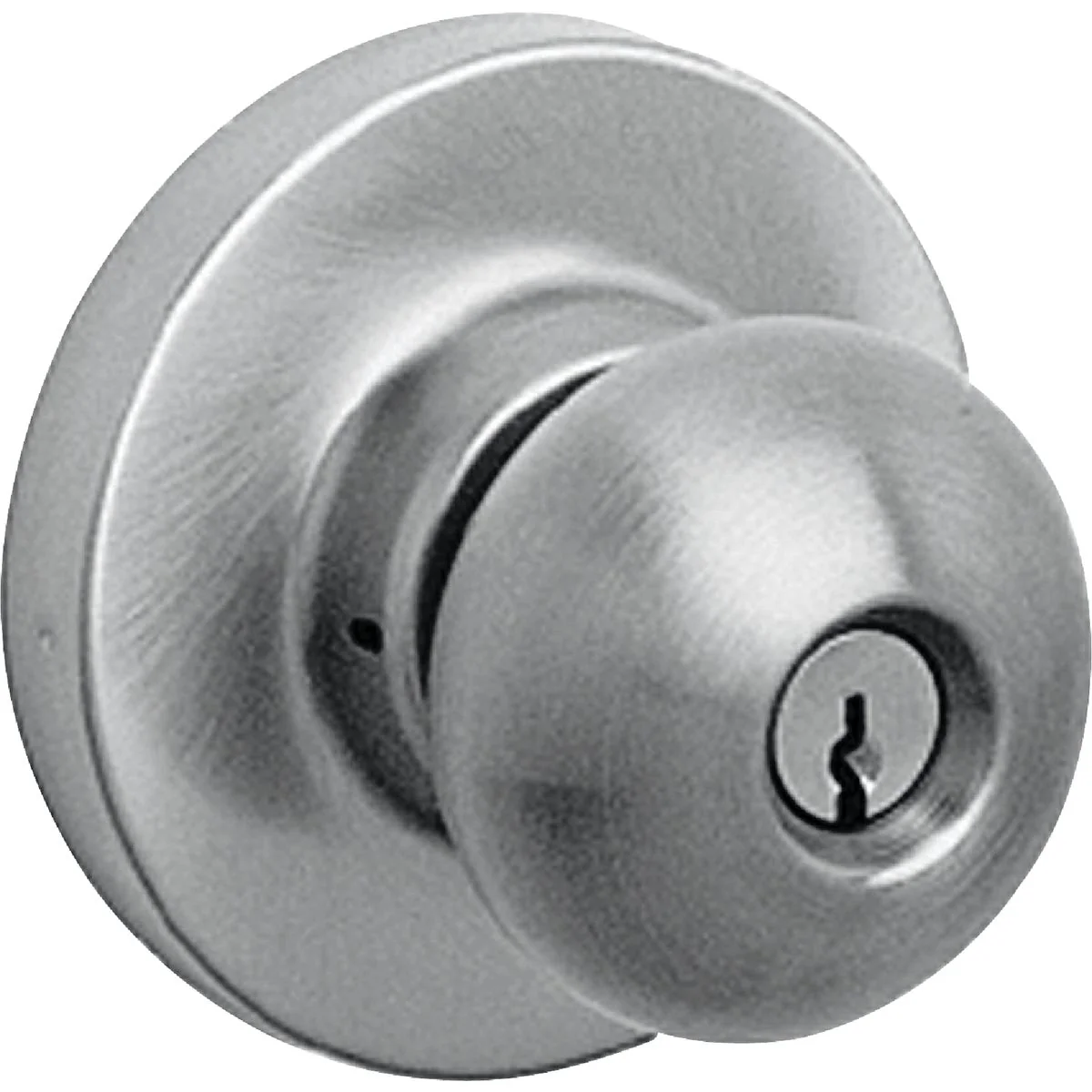 Dependable Tell Satin Stainless Steel Exit Door Knob Premium Material