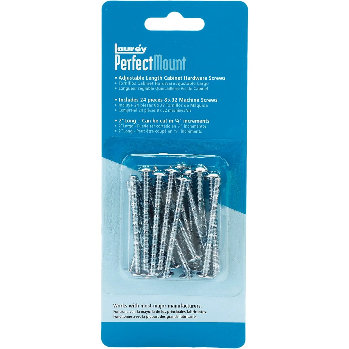 Modern Laurey 8 2 In. Breakaway Screw 24-Pack Relaxed