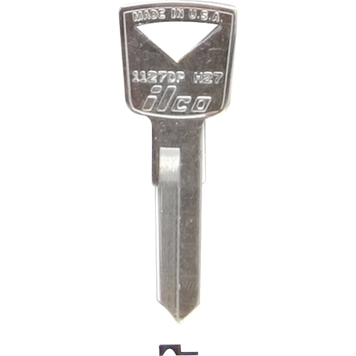High-Grade ILCO Ford Nickel Plated Automotive Key H27 10-Pack Healthy