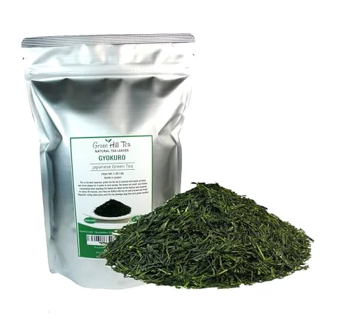 Responsible Premium Gyokuro Japanese Green Tea finest green tea loose leave tea 16 Ounce Lightweight