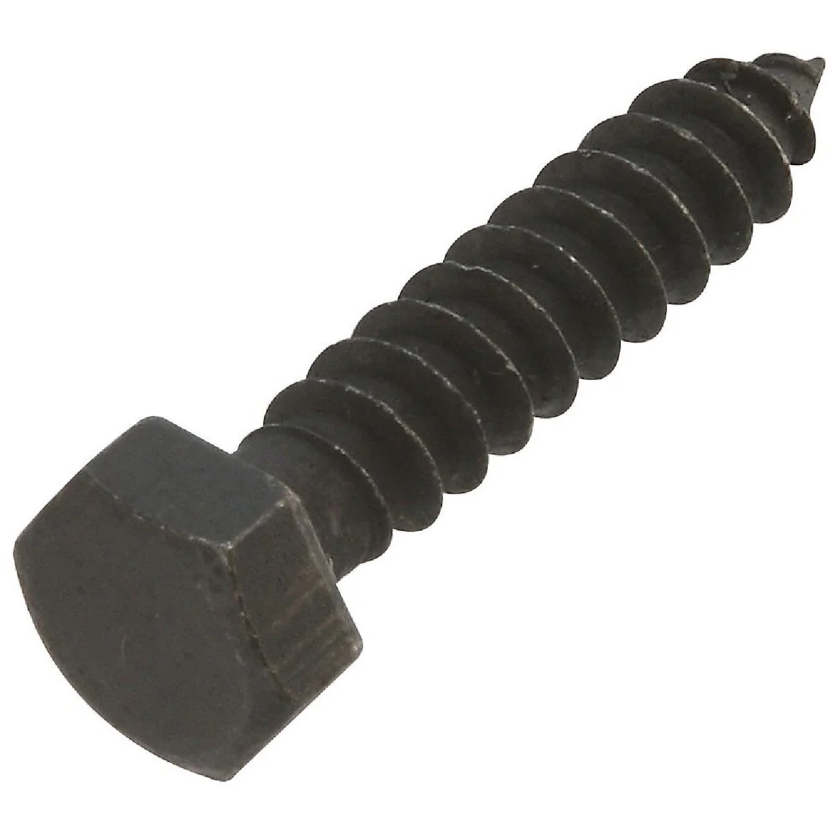 Smooth National 5 16 x 1-1 2 In. Black Zinc Lag Screw 6 Ct. Easy-to-Use