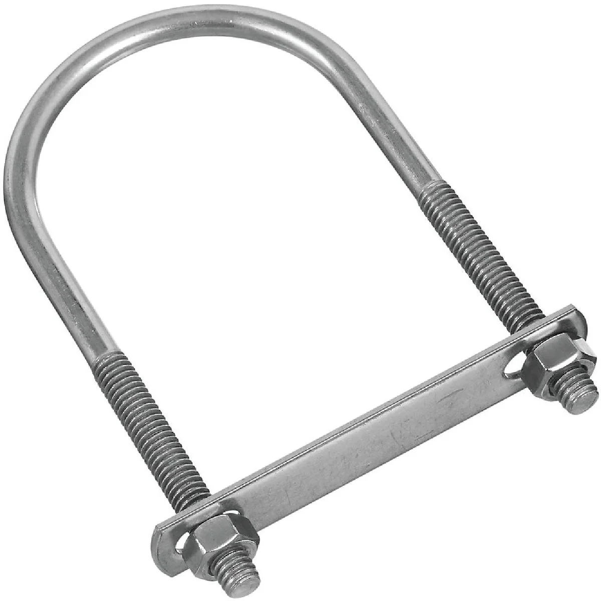 Flexible National 5 16 In. x 2-1 2 In. x 5 In. Stainless Steel Round U Bolt Elegant