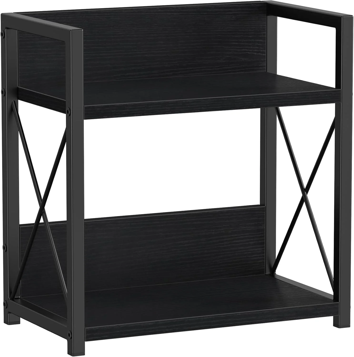 Top-Quality Giikin Countertop Organizer 2 Tier Coffee Station Organizer for Desktop Wood Counter Shelf Spice Rack for Kitchen Black M Fashionable