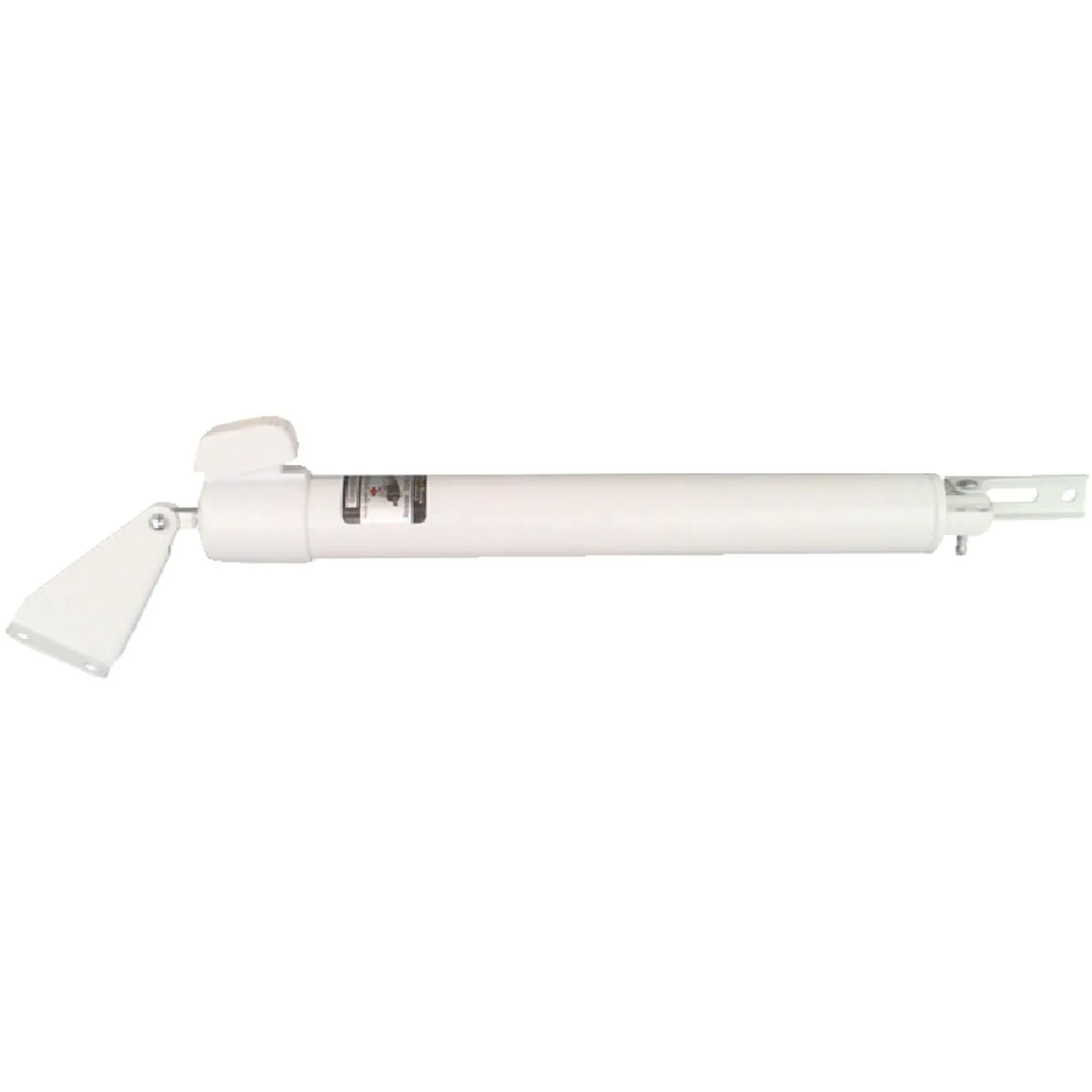 Sophisticated National White Touch’N Hold Smooth Screen Door Closer