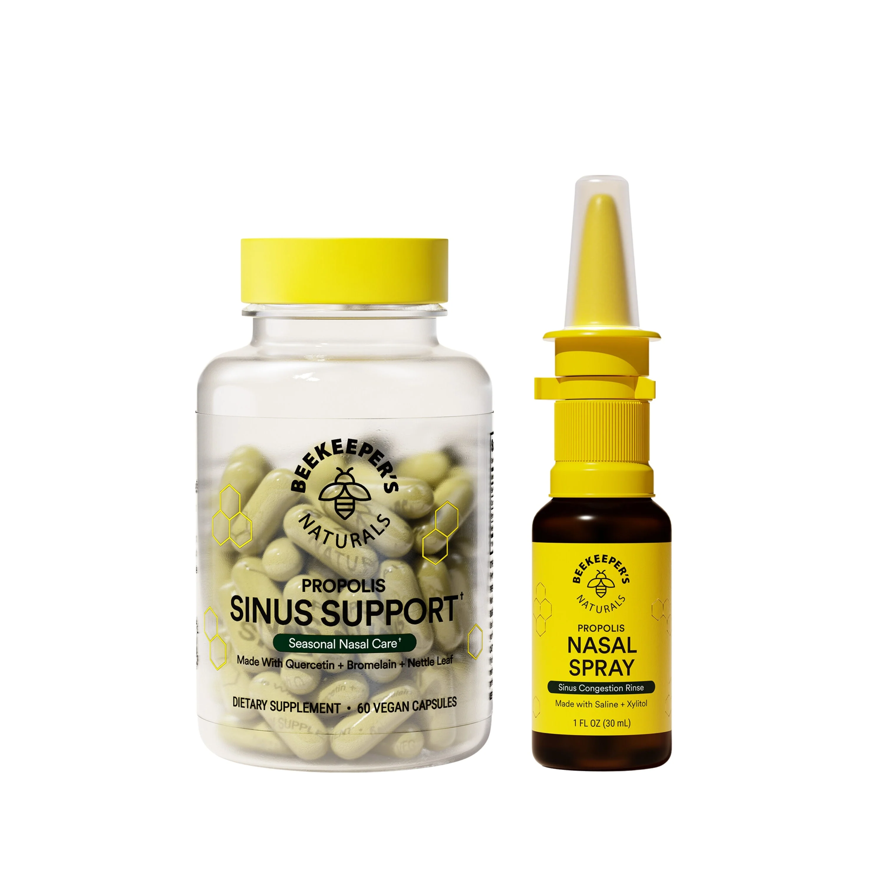 Powerful Beekeeper’s Naturals Buy Sinus Support Get Propolis Nasal Spray Smart