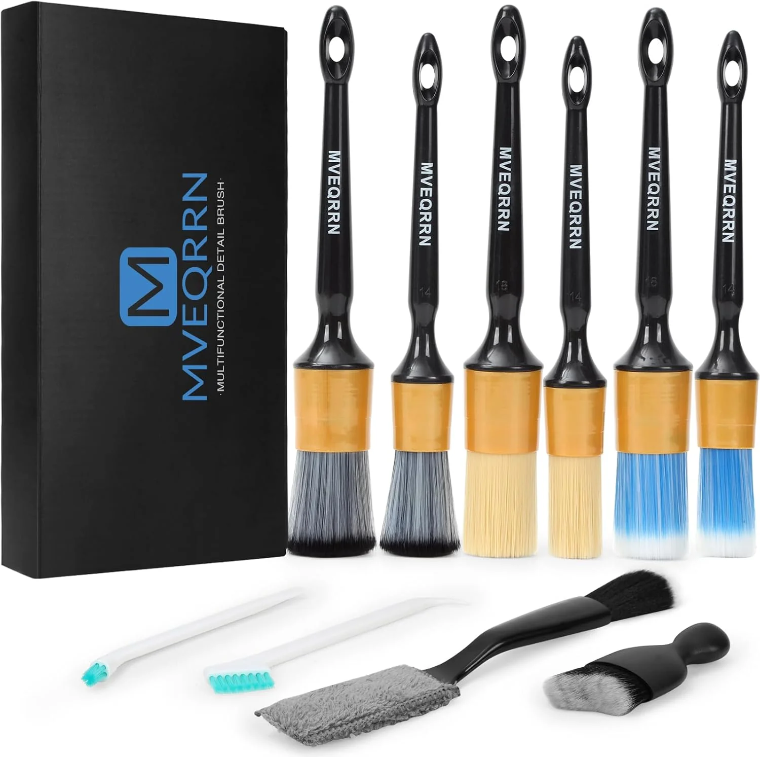 Responsible 10PCS Car Detailing Brush Set Boars Hair Car Cleaning Detail Brush kit Ultra Soft No Scratch Car Dust Brush Car Interior Detailing Brushes Kit Top-Quality
