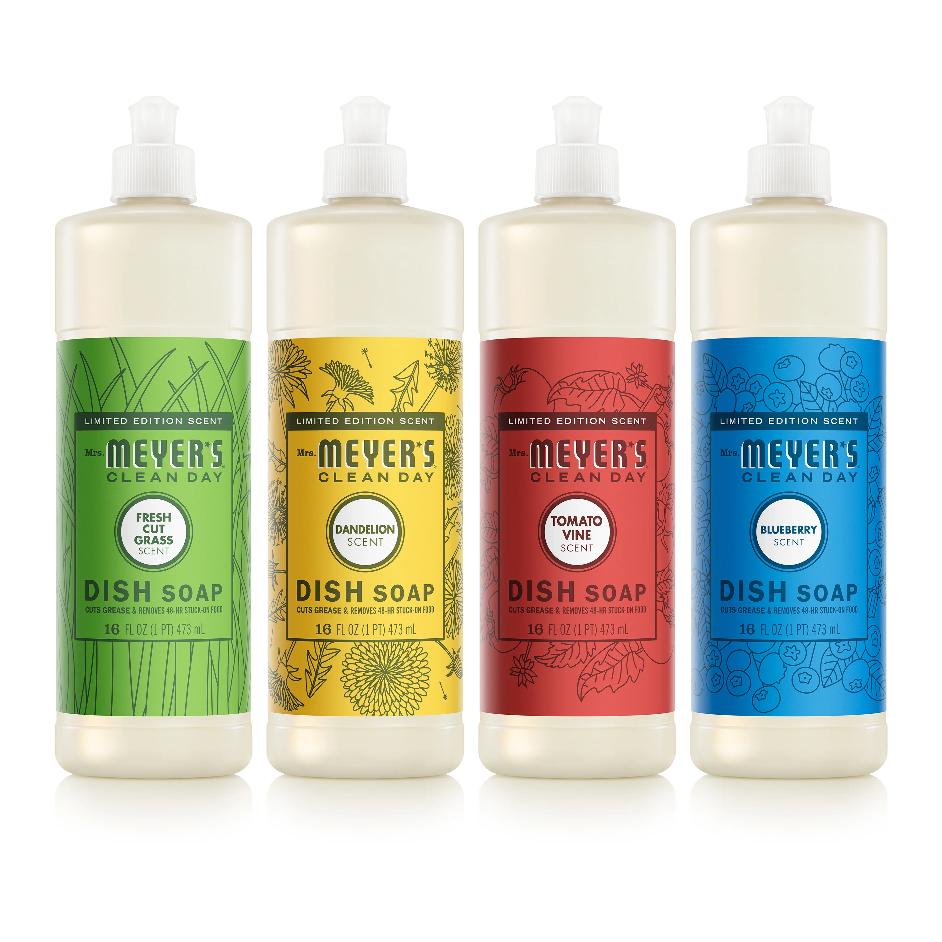 Top-Quality Mrs. Meyer’s Summer Dish Soap Collection Long-Lasting