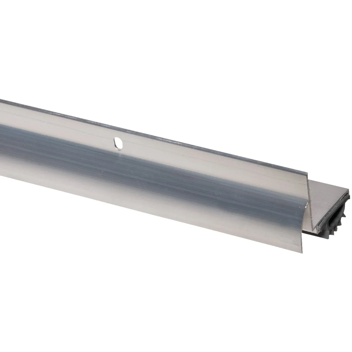 Verified Do it 1.75 In. W. x 1.25 In. H. x 36 In. L. Silver Aluminum U-Shaped Door Bottom with Drip Cap Professional