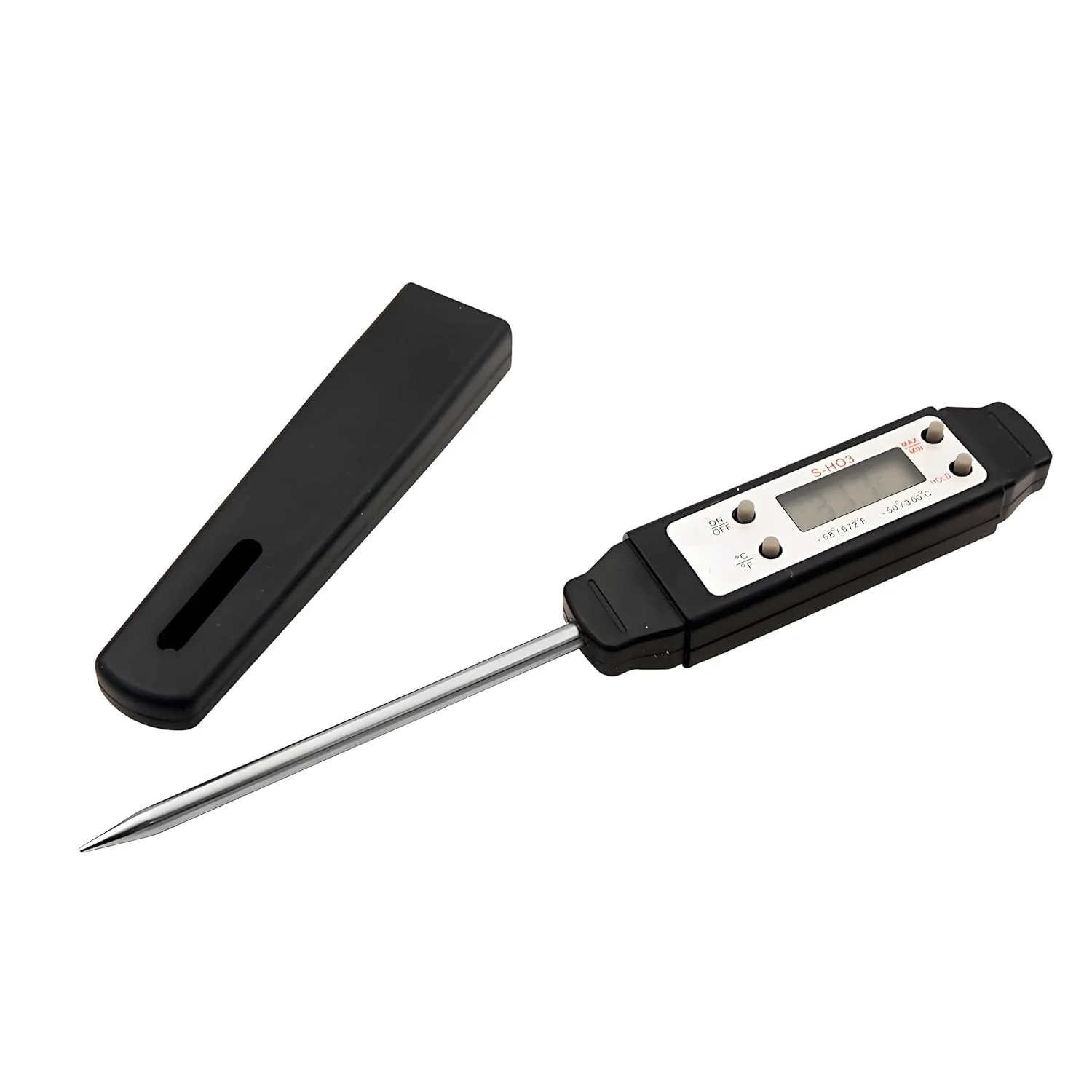 Pure Meat Thermometer – Digital Food Thermometer for Cooking Kitchen – Automatic Calibration Pen Style Electronic Pocket Thermometer for Water Temperature Versatile