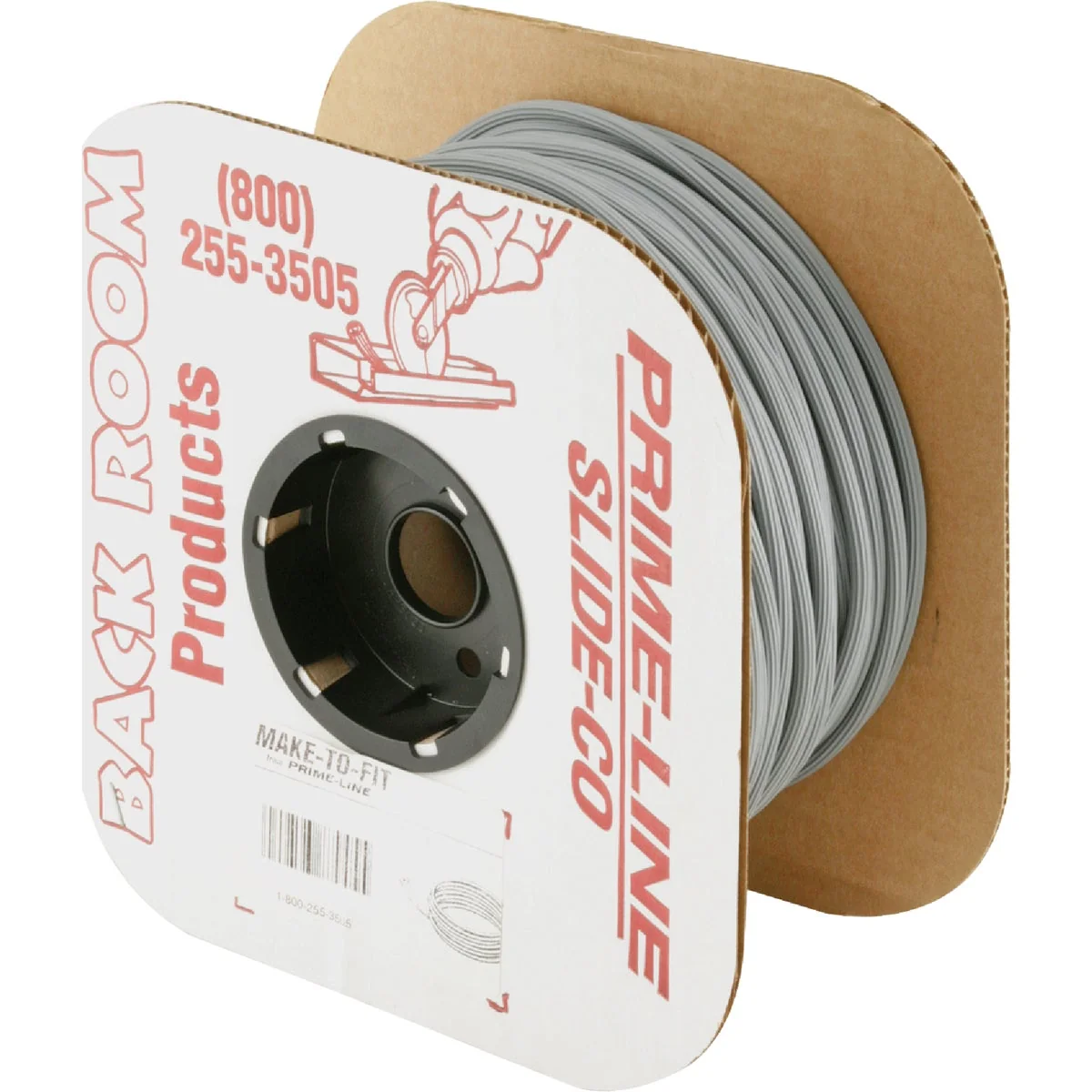 Detailed Prime-Line 0.130 In. Dia. x 500 Ft. L. Gray Vinyl Screen Retainer Spline Premium