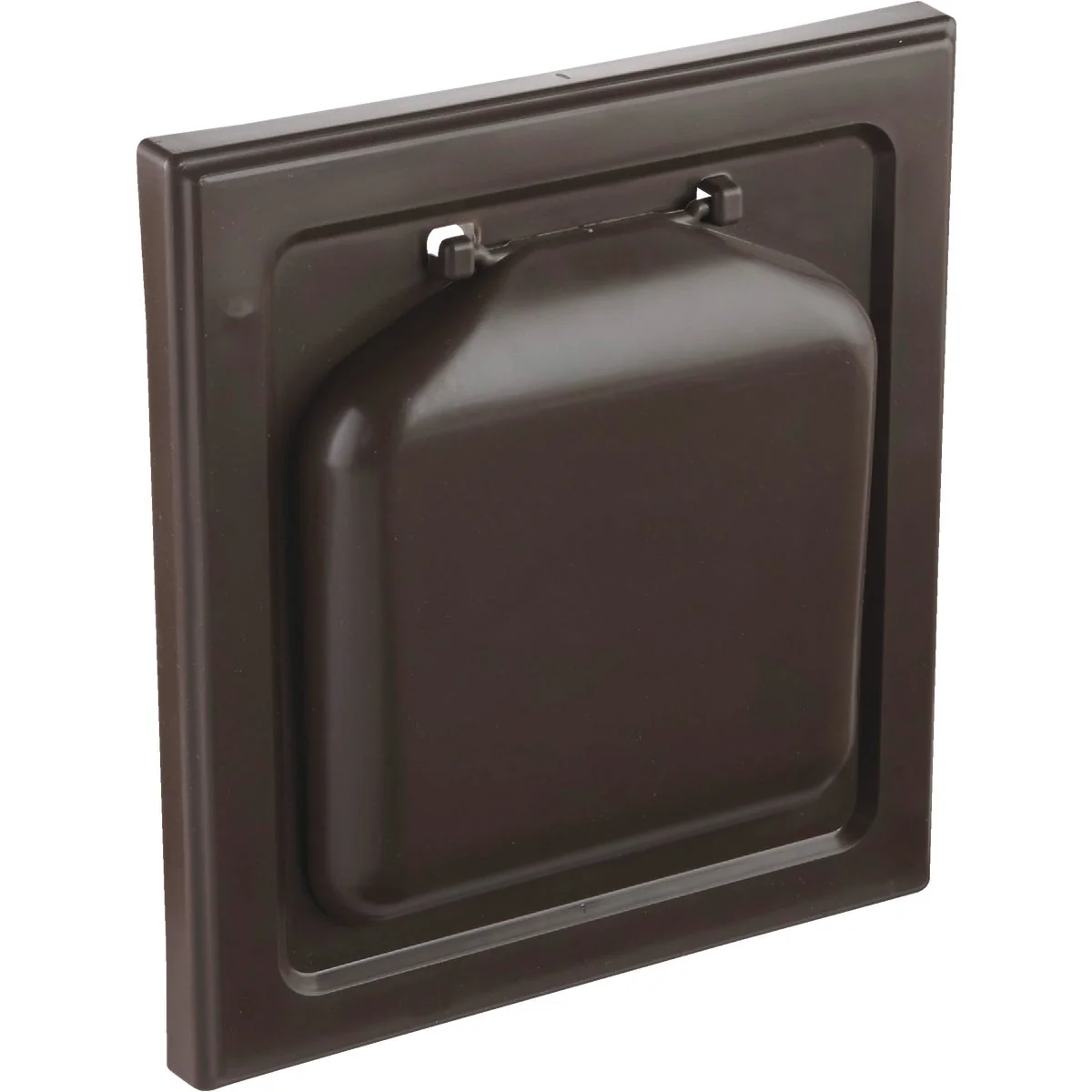 Versatile No-Pest 4 In. Brown Plastic Wide Mount Dryer Vent Hood Refined