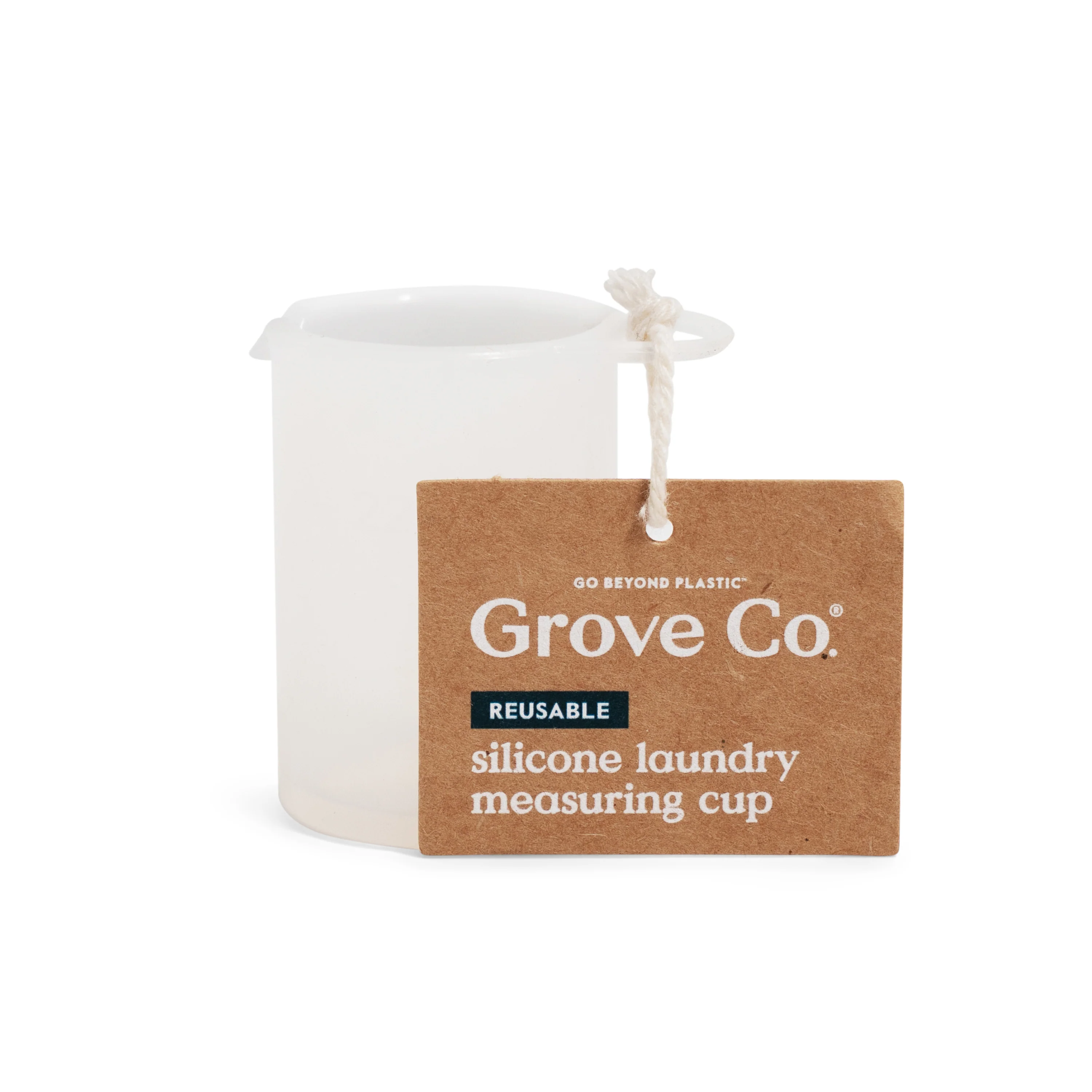 Exclusive Grove Co. Reusable Silicone Laundry Measuring Cup – Easy to Clean Store Luxury