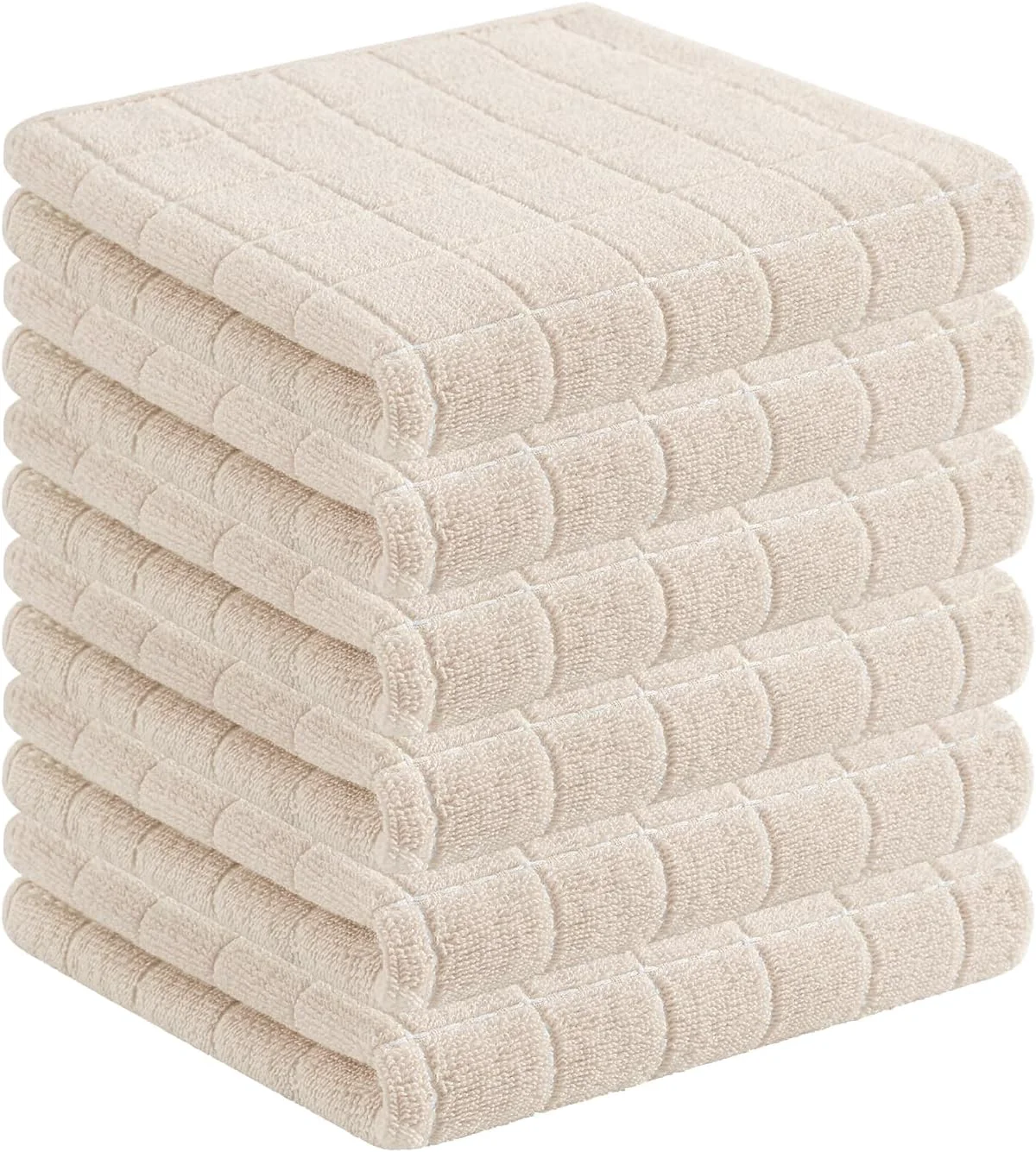 Secure Cotton Kitchen Towels 6-Pack High-End