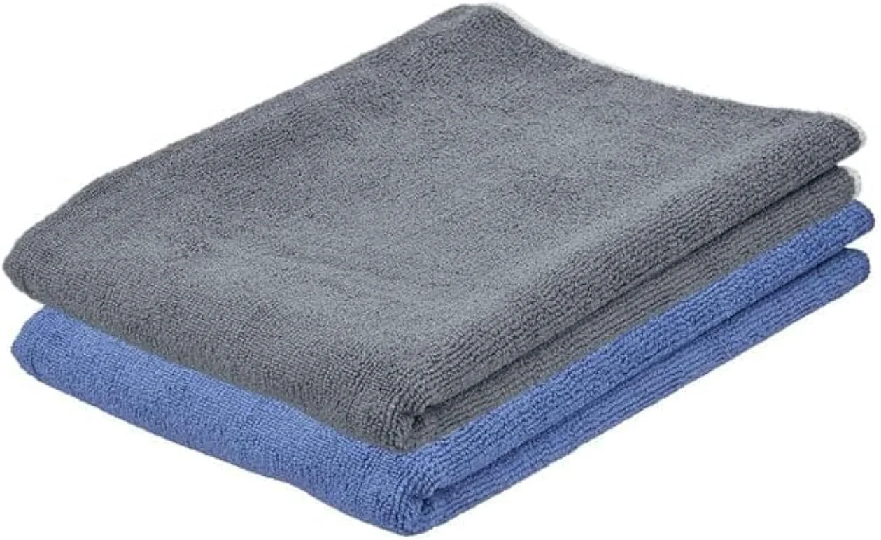 Outstanding Superio Microfiber Squeegee Mopping Towel Large Cloth 20 x 30 Streak Microfiber Floor Cloth-Rag for Cleaning House Kitchen Bathroom-Scratch – 2 Pack High-Grade