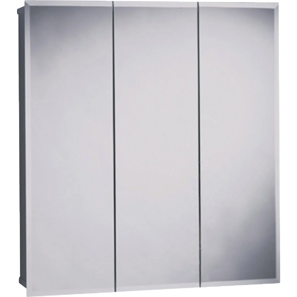 Casual Zenith Frameless Beveled 29-5 8 In. W x 25-3 8 In. H x 4-1 2 In. D Tri-View Surface Mount Medicine Cabinet Carefully Designed
