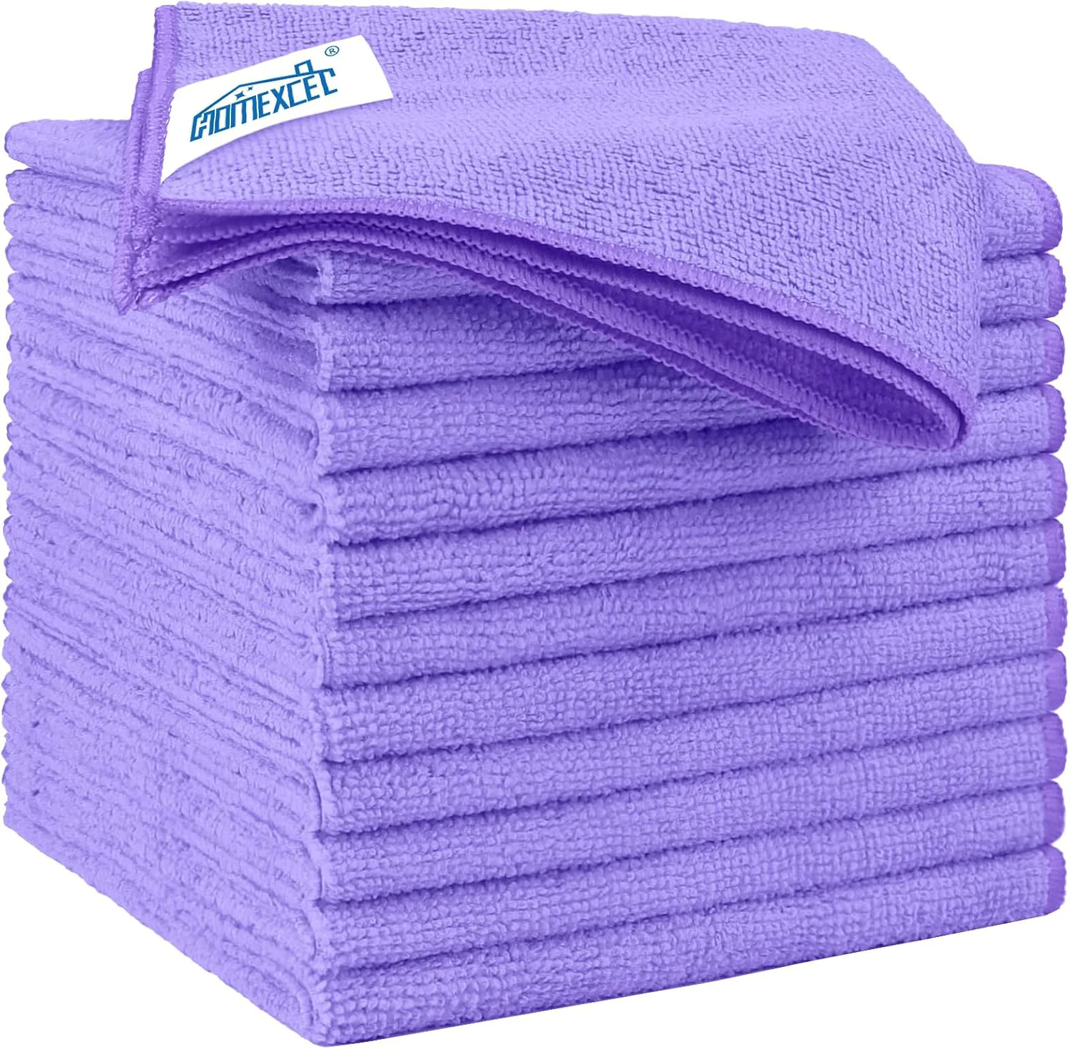 Versatile Homexcel Microfiber Cleaning Cloth 12 Pack 12.5 x 12.5 Inch Microfiber Towels for Cars Ultra Absorbent Cleaning Rags Lint Cleaning Towels for Responsible